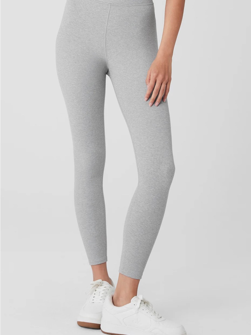 ALO Yoga Ribbed High-Waist 7/8 Blissful Legging